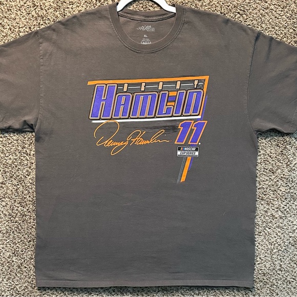 Gray Hamlin nascar racing Graphic T-Shirt - Picture 1 of 4